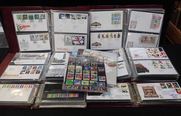 SIX ALBUMS OF ROYAL MAIL FIRST DAY COVERS