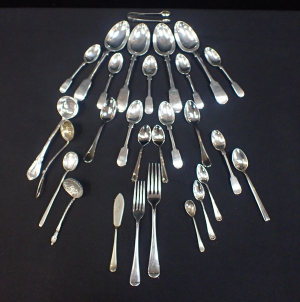 QUANTITY OF SILVER PLATED FLATWARE