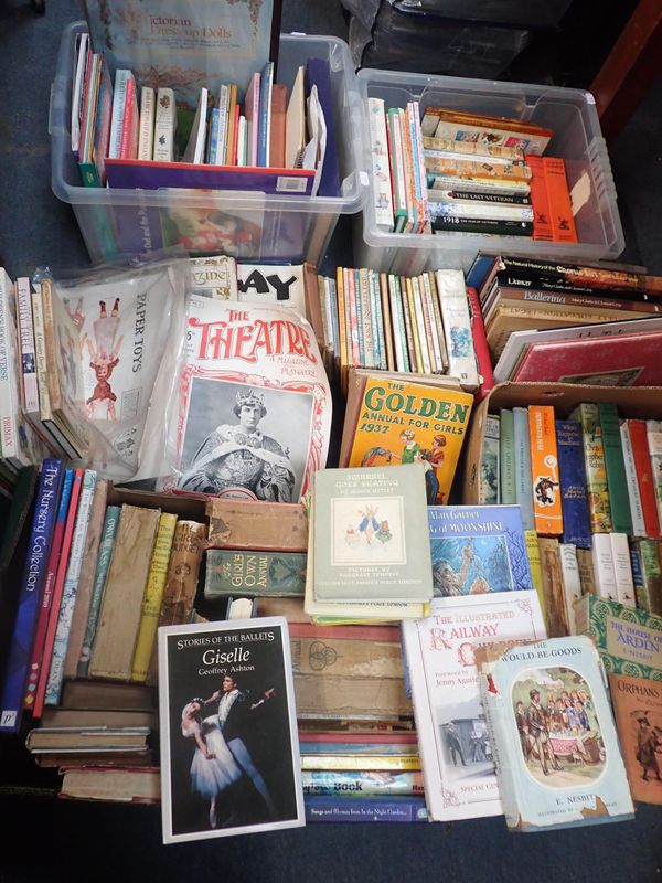 A QUANTITY OF CHILDRENS' BOOKS