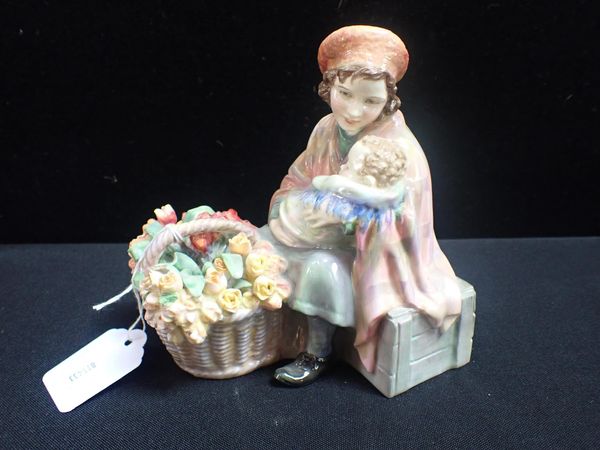 A ROYAL DOULTON FIGURE - ‘CURLY KNOB’