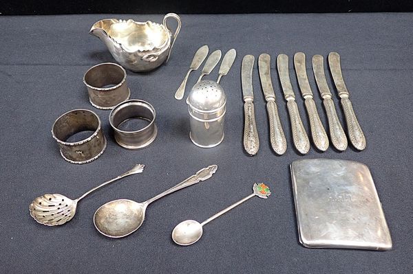 A QUANTITY OF SMALL SILVER
