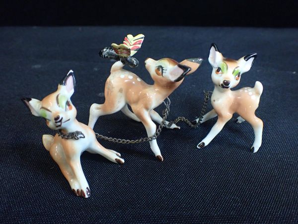 A VINTAGE DISNEY BAMBI SET