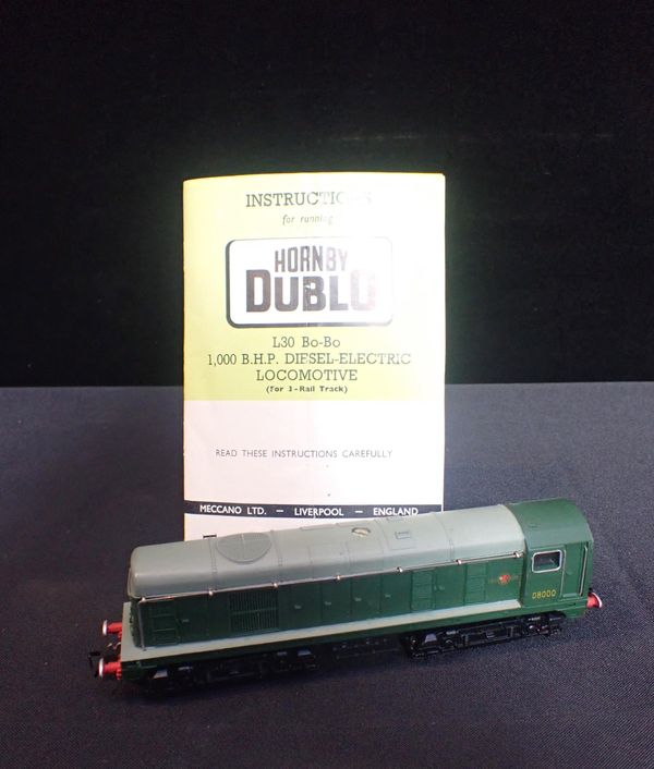 HORNBY DUBLO L30 BO-BO DIESEL, D800