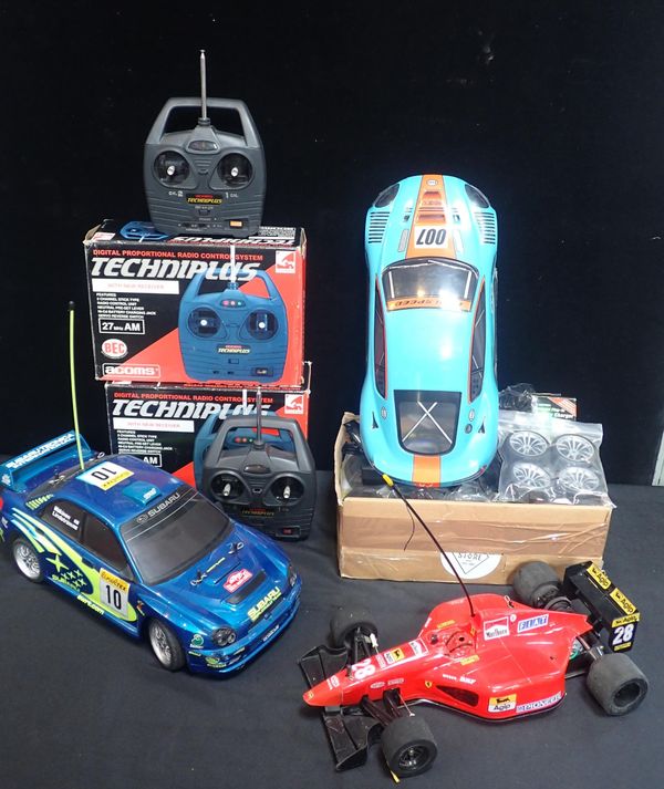 A 'SUBARU IMPREZA' WORLD RALLY REMOTE CONTROL CAR