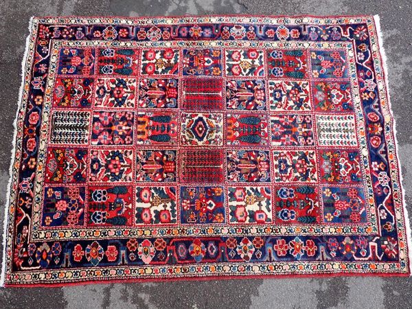 A MESHAD PERSIAN GARDEN DESIGN RUG
