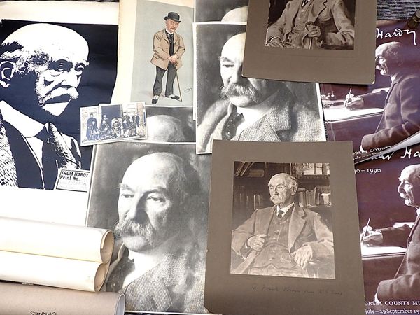 THOMAS HARDY: A QUANTITY OF PORTRAIT PHOTOGRAPHIC PRINTS