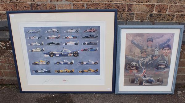 DAMON HILL, RACE CARS OF A CHAMPION