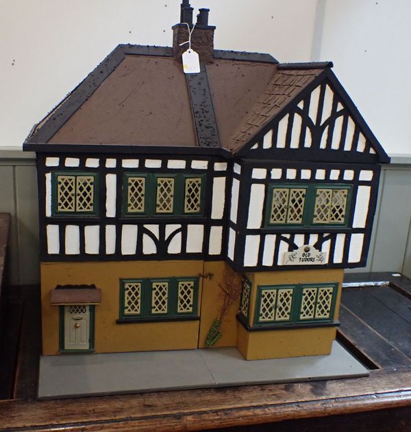 A  DOLLS HOUSE: 'OLD TUDORS'