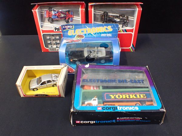 A COLLECTION OF MODEL CARS