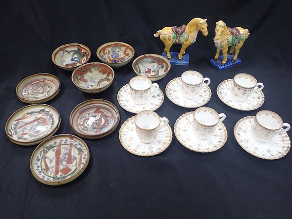 A COLLECTION OF STUDIO CERAMICS BY LEN & ESTHER HOLLMAN
