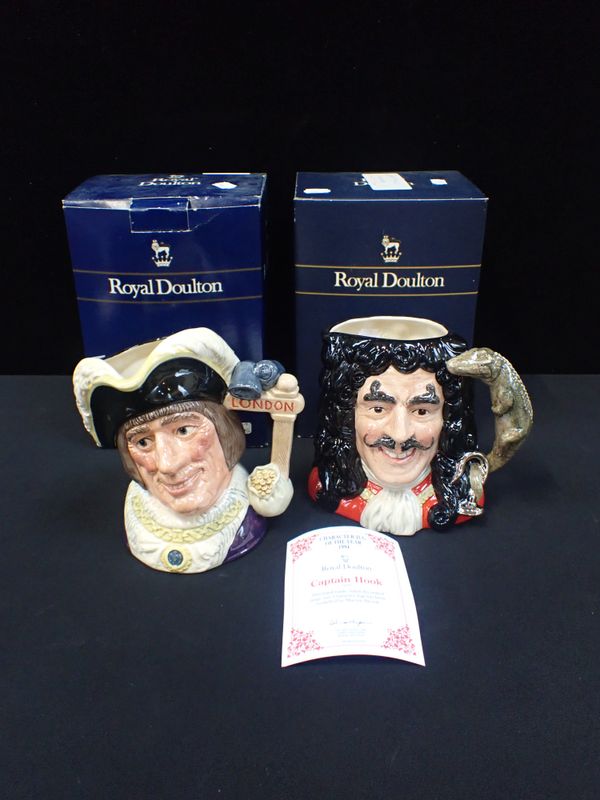 ROYAL DOULTON 'CAPTAIN HOOK' D6947