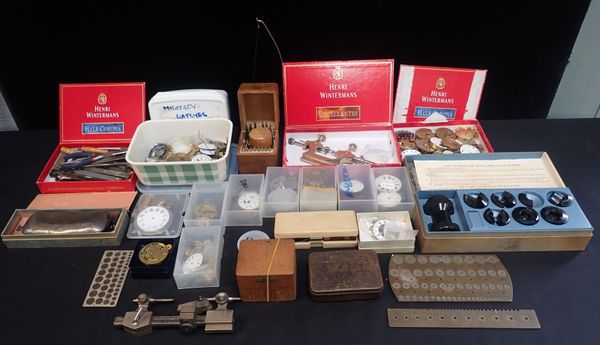 A QUANTITY OF VARIOUS POCKET WATCH MOVEMENTS