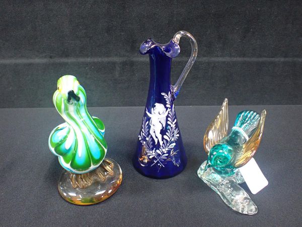 AN ICET ARTE MURANO GLASS DUCK