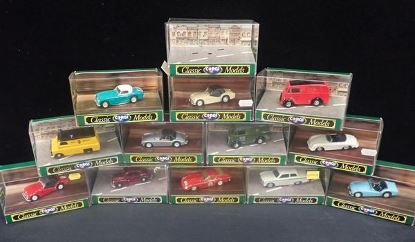 A COLLECTION OF BOXED CORGI CLASSIC MODELS