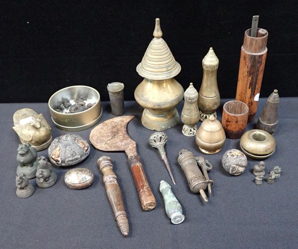 A COLLECTION OF VARIOUS THAI ITEMS