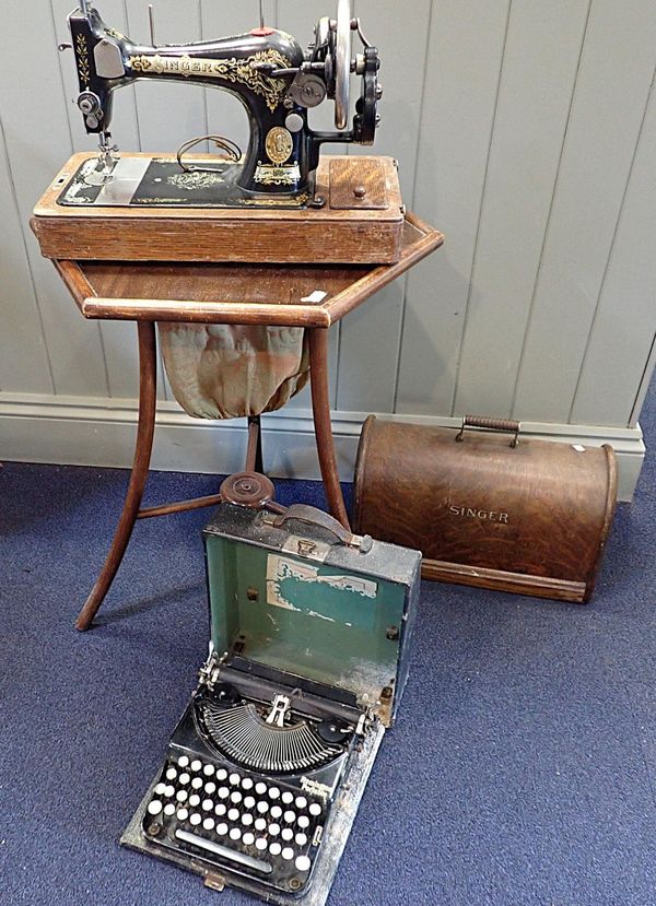 A WORKTABLE WITH BENTWOOD LEGS