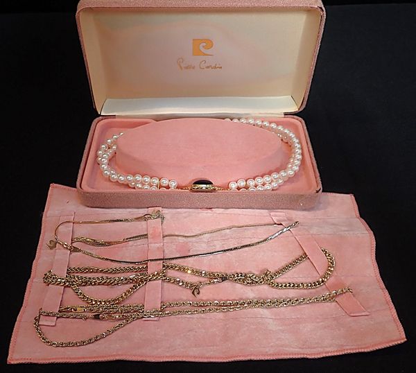 A COLLECTION OF PIERRE CARDIN NECKLACES
