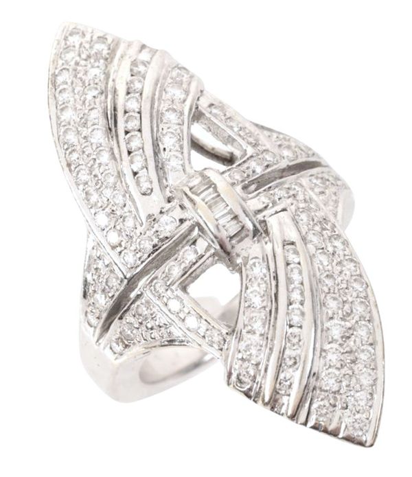 A DIAMOND DRESS RING