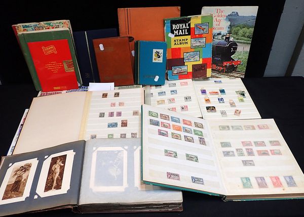 ALL WORLD STAMP ACCUMULATION IN VARIOUS ALBUMS AND STOCKBOOKS