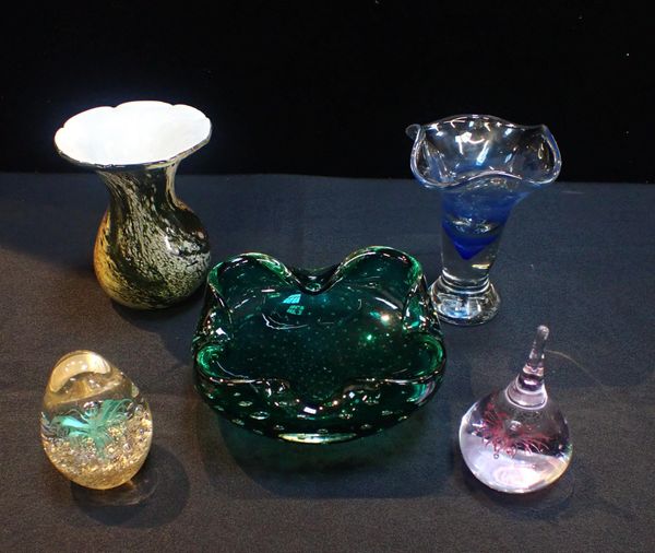 A COLLECTION OF ART GLASS