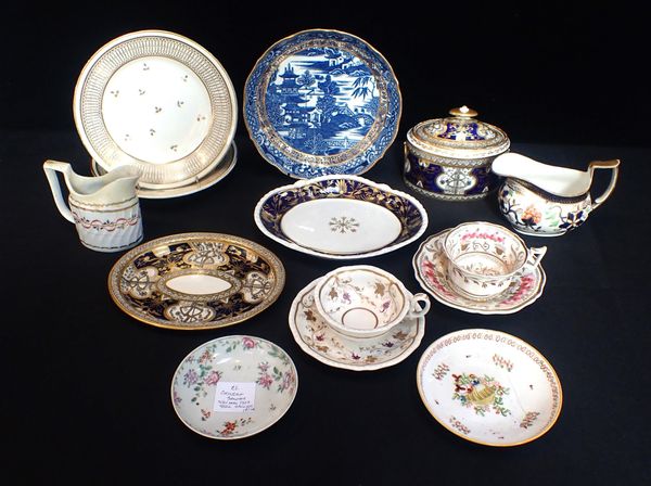 A COLLECTION OF EARLY 19TH CENTURY PORCELAIN