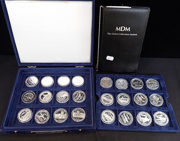 THE END OF WORLD WAR II SILVER PROOF COIN COLLECTION