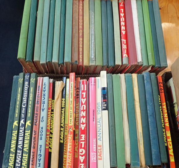 A COLLECTION OF EAGLE AND GIRL ANNUALS