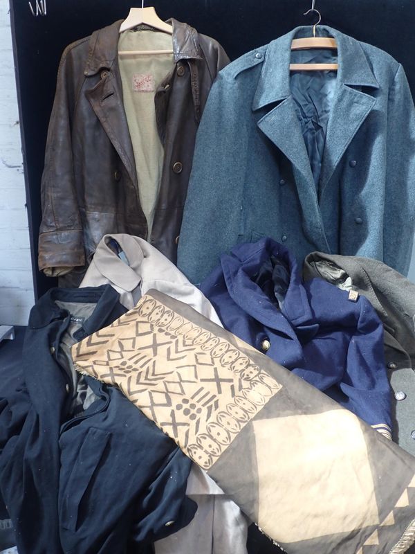 MASCOT OF LONDON BROWN LEATHER P.L.S. MOTOR COAT