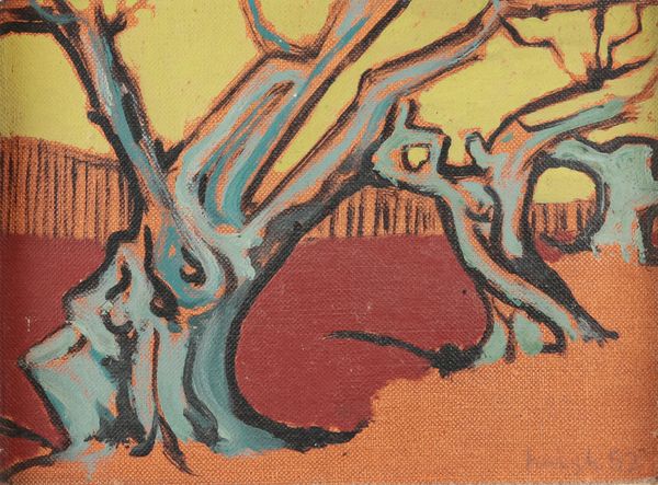*PETER HAIGH (1914-1994) 'Olive Trees'