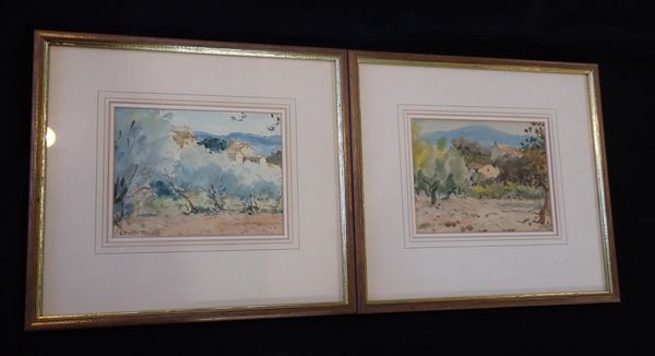 ERNEST FEDARB 1905 - 2005: 'LANDSCAPE NEAR LE BARROUX'