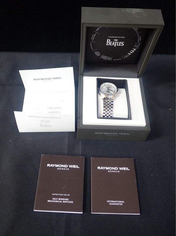 RAYMOND WEIL BEATLES WATCH