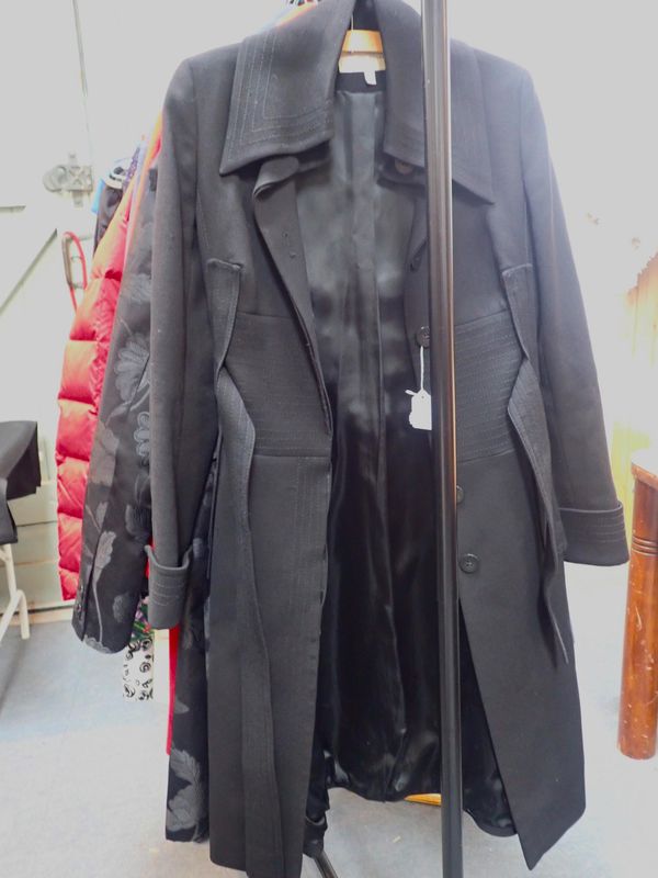 A QUANITY OF LADIES COATS INCLUDING  KAREN MILLEN