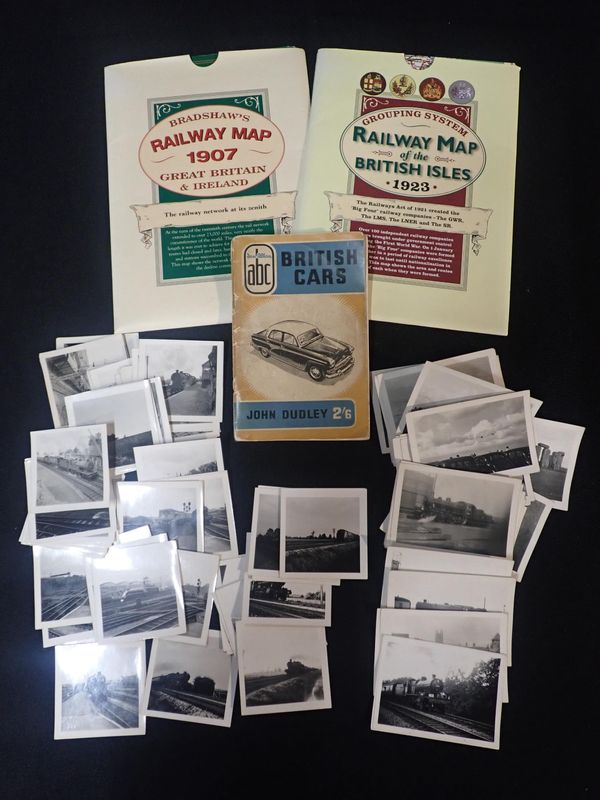 A COLLECTION OF 1950s PHOTOS OF TRAINS