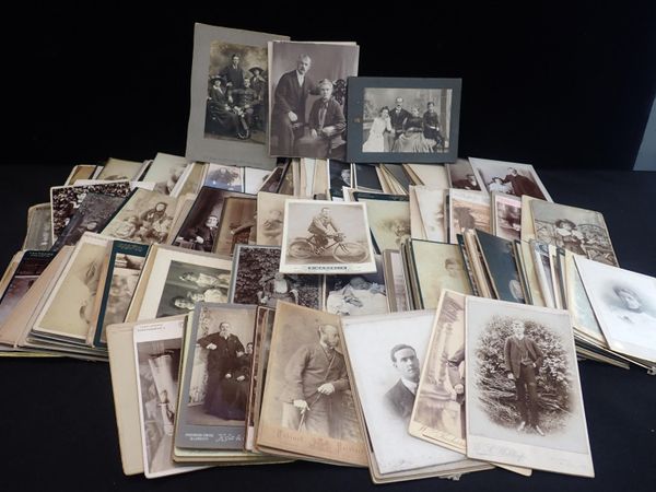 A COLLECTION OF CABINET PHOTOGRAPHS