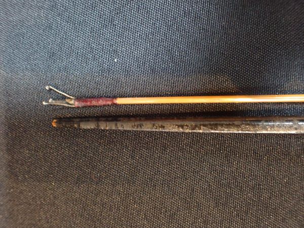 EGGINGTON & SONS, MERTON; A TWO PIECE FISHING ROD