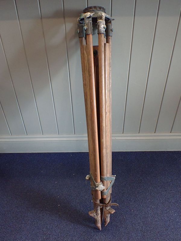 AN OLD SURVEYOR'S TRIPOD