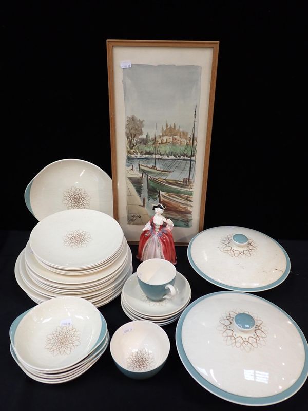 A ROYAL DOULTON FIGURINE, 'CAMILLE'