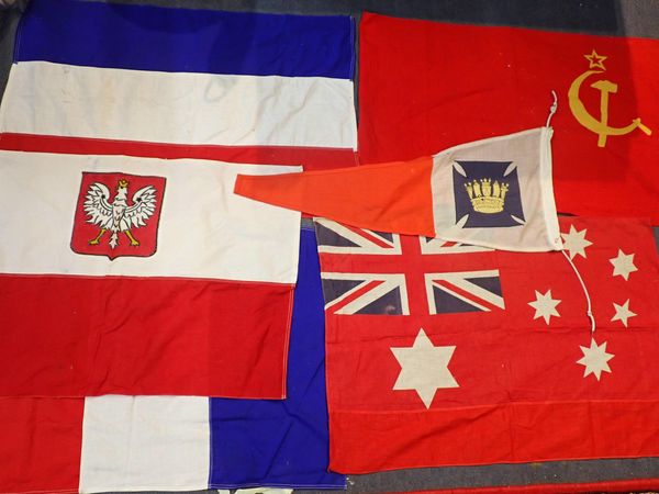 A COLLECTION OF FLAGS