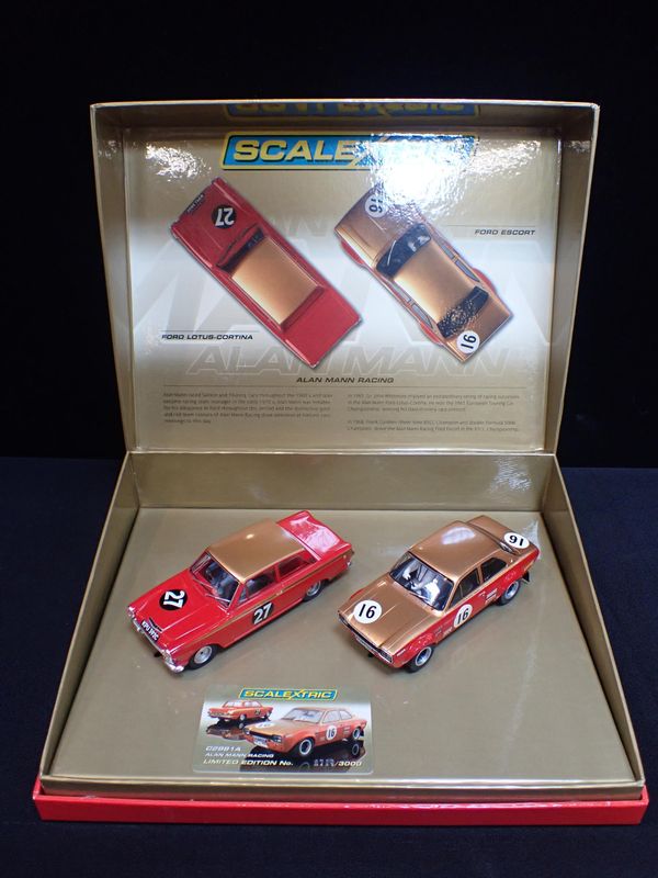 SCALEXTRIC LIMITED EDITION 'ALAN MANN RACING SET'