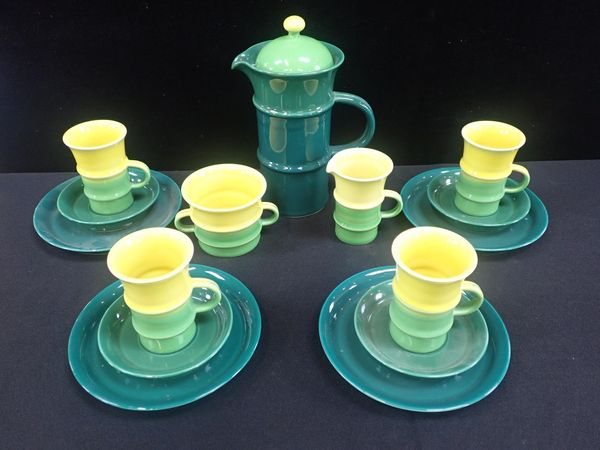 BJORN WIINBLAD FOR ROSENTHAL: A 1970S STUDIO LINE COFFEE SET