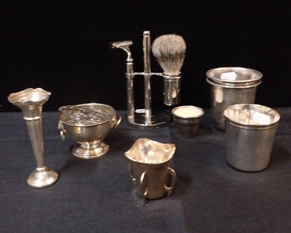 A GARRARD & Co SILVER  FOOTED BOWL