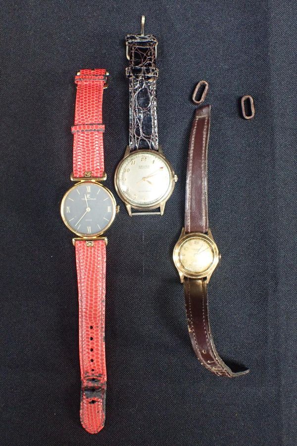 THREE WRISTWATCHES