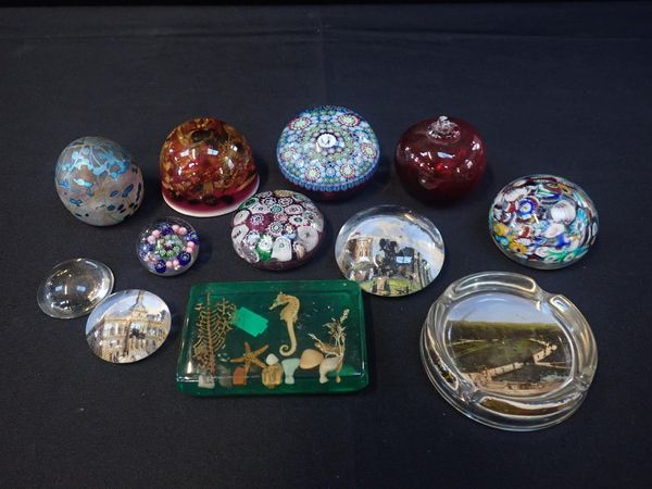 A COLLECTION OF PAPERWEIGHTS