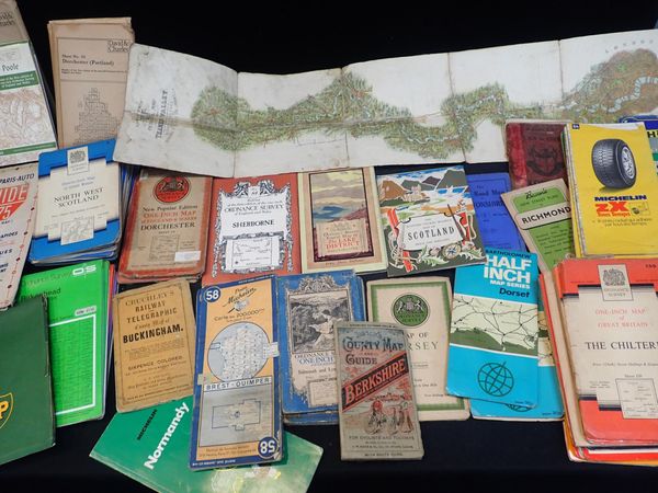 A COLLECTION OF O.S. MAPS