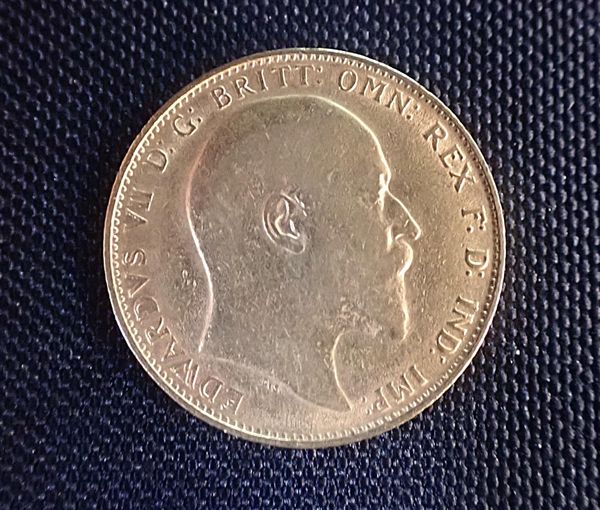 EDWARD VII 1907 GOLD SOVEREIGN