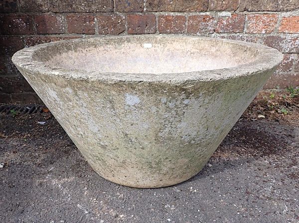 A MODERNIST PLANTER, IN THE STYLE OF WILLY GUHL