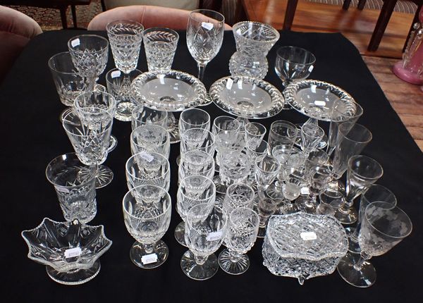 A COLLECTION OF WATERFORD COLLEEN GLASSWARE