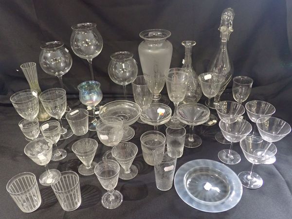 THREE REIDEL OVERSIZE WINE GLASSES