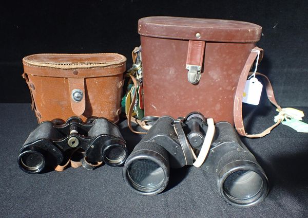 A  PAIR OF CARL ZEISS JENA  10 X 50W BINOCULARS