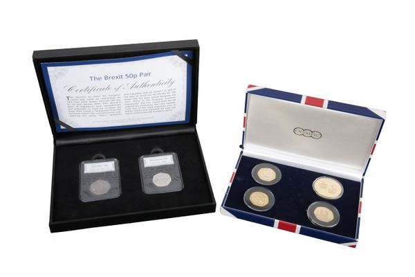 KING CHARLES III CORONATION 50P COIN SET